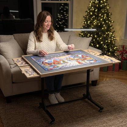 Rolling Puzzle Table
